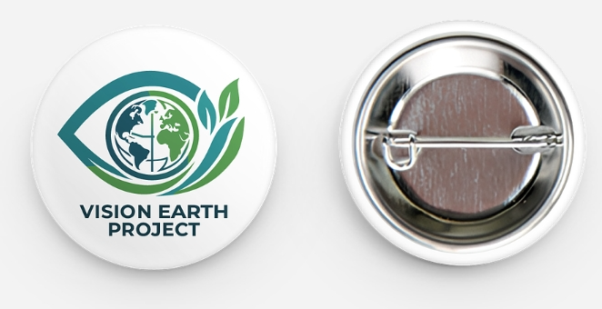Badge Vision Earth Project