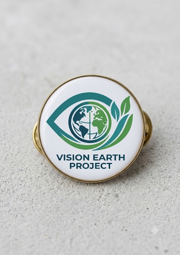 Badge Vision Earth Project