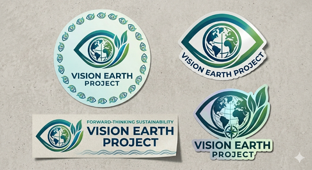 Stickers Vision Earth Project